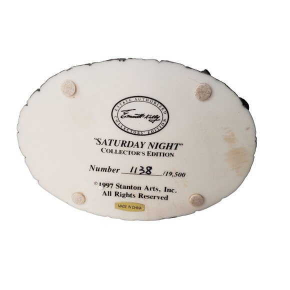 Emmett Kelly Saturday Night Weary Willie Clown 1995 Bathtub #1138 Stanton Arts - Picture 5 of 9